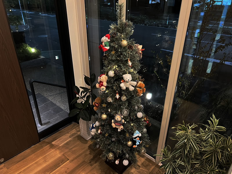 クリスマスツリーの写真