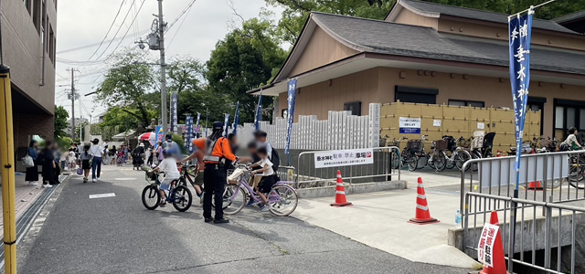 垂水神社春祭りの警備の様子(2024.05.20)