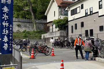 垂水神社春祭りの警備の様子(2024.05.20-21)