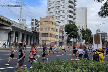 神戸マラソン2024の様子