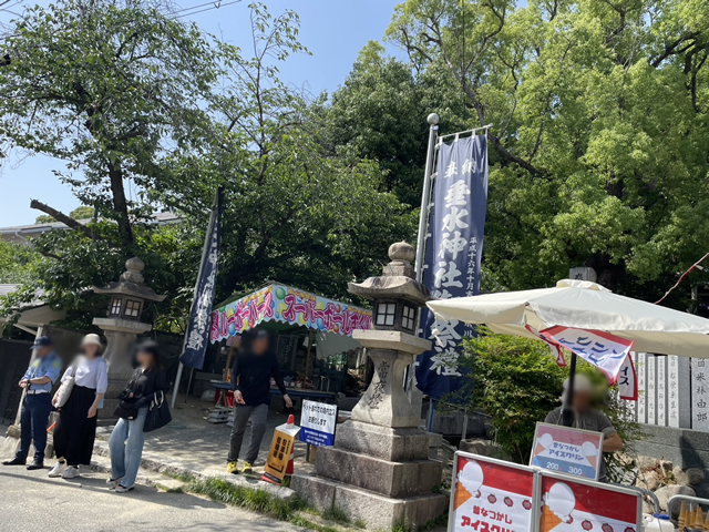 垂水神社春祭りの様子(2025.05.20)