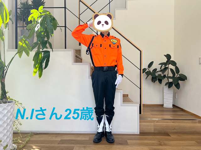2025年9月の新任警備員N,Iさん