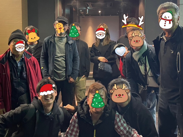 万博お疲れ様会後の一枚