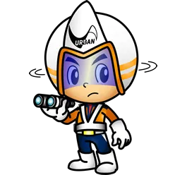 列車見張りのイラスト